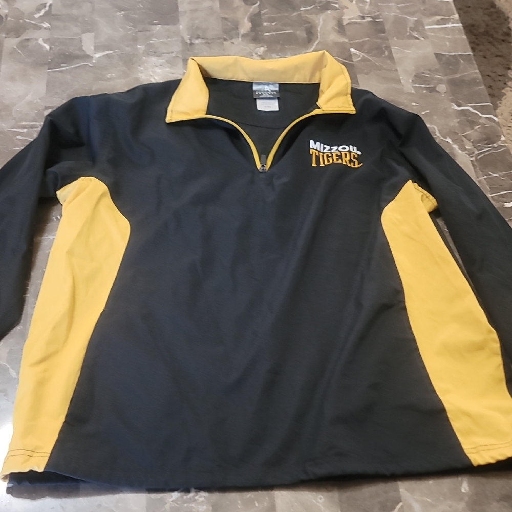 Knights Apparel Black and Yellow Mizzou Tigers Jacket